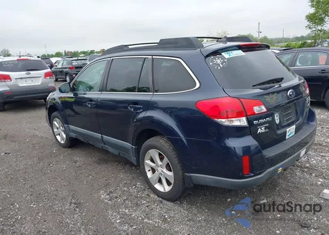 2014 Subaru Outback 2.5I Premium z USA, uszkodzony, nr VIN 4S4BRBCCXE3280205